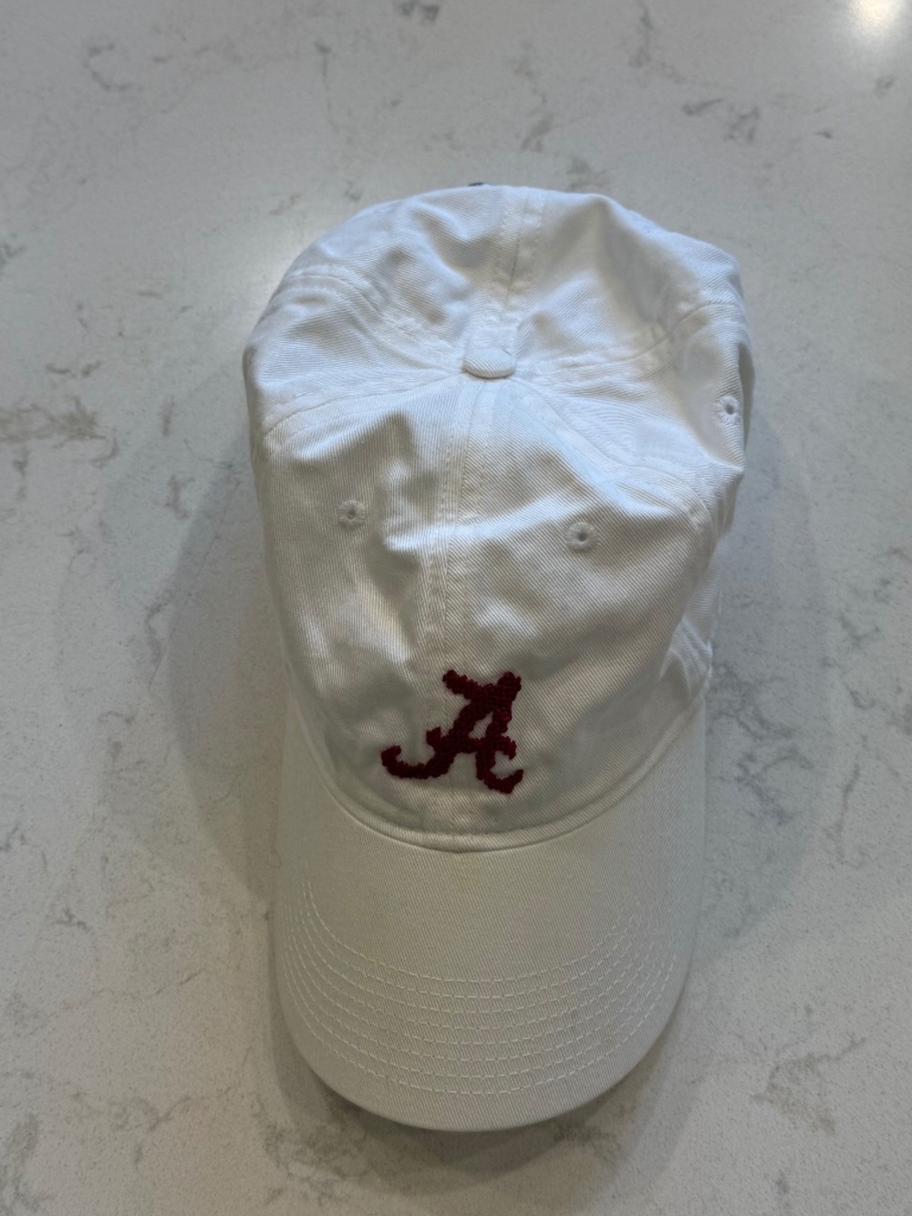 Smathers & Branson University of Alabama needlepoint cotton twill hat, like new